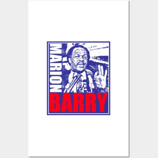 MARION BARRY Posters and Art